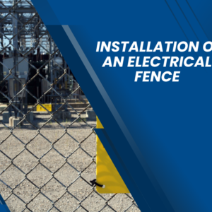 Installation of an electrical fence